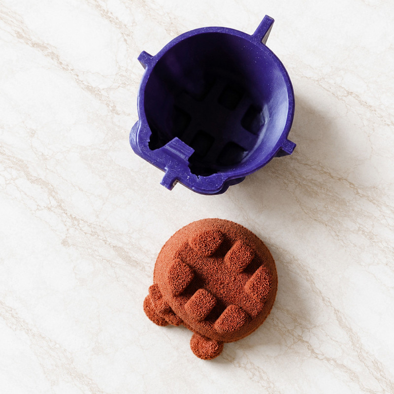 Moule silicone trompe-l'œil château de sable individuel | Trompe-l'œil Création