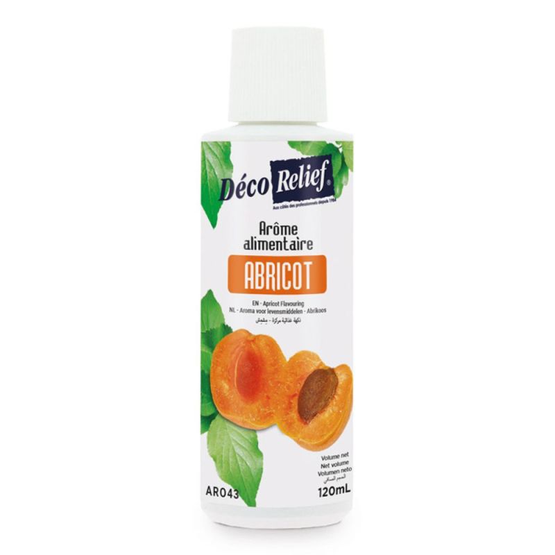 Arôme alimentaire liquide abricot - 120 ml