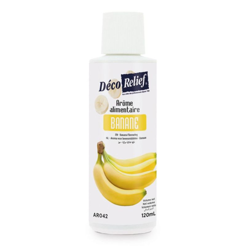 Arôme alimentaire liquide banane - 120 ml