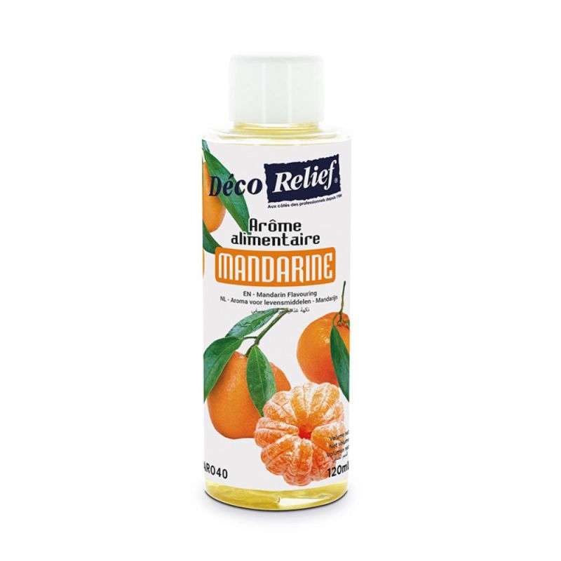 Arôme alimentaire liquide mandarine - 120 ml