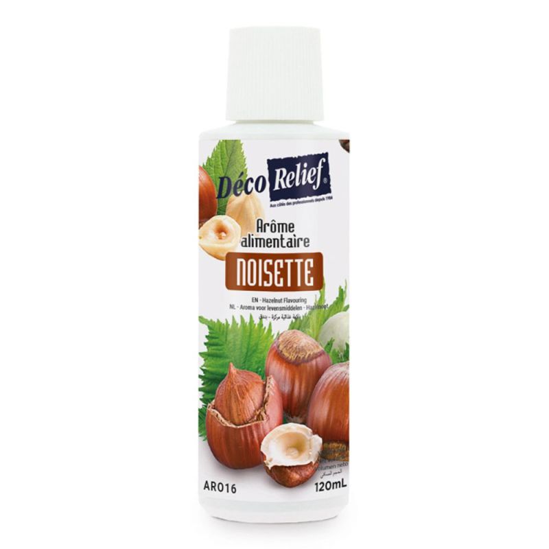 Arôme alimentaire liquide noisette - 120 ml