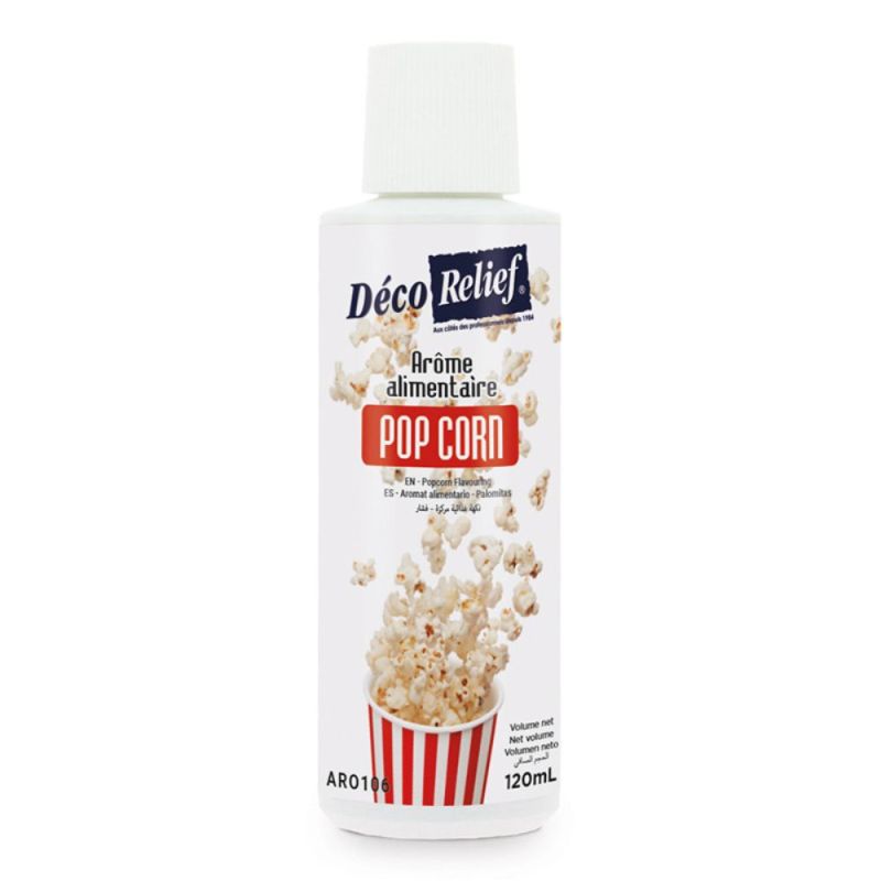 Arôme alimentaire liquide pop-corn - 120 ml