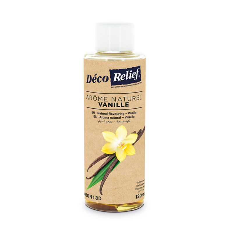 Arôme alimentaire naturel vanille - 120 ml