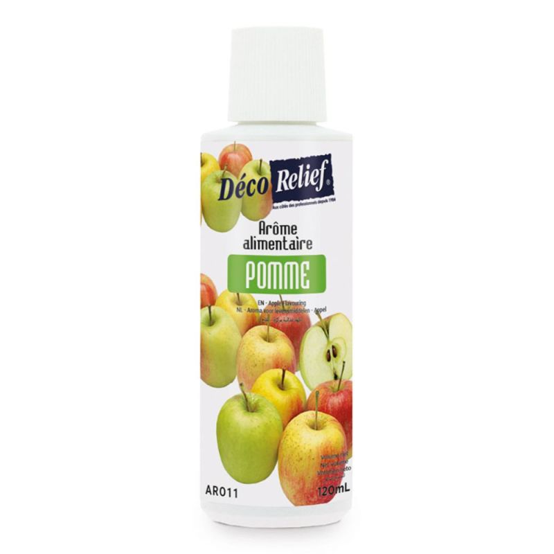 Arôme alimentaire liquide pomme - 120 ml