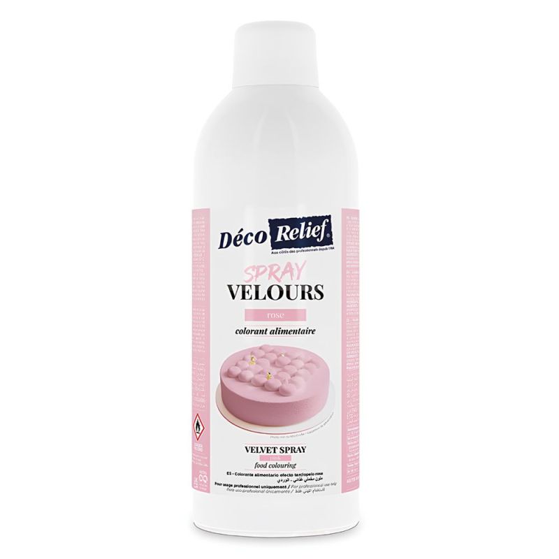Spray velours beurre de cacao rose - 400 ml