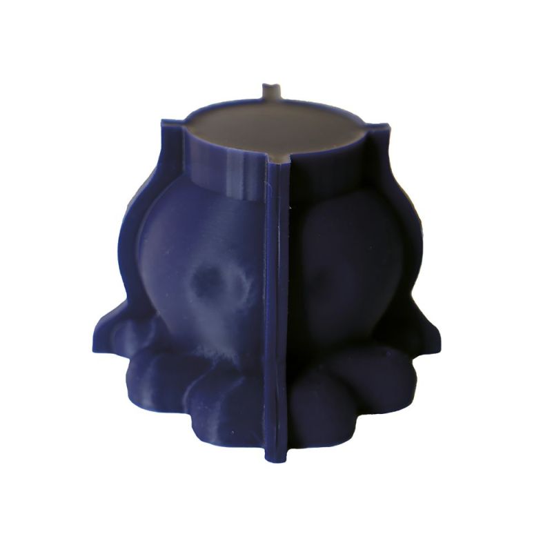 Moule silicone trompe-l'œil poulpe individuel