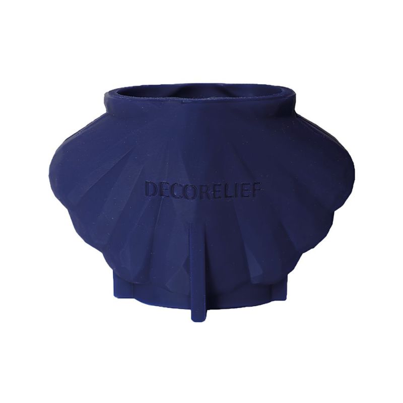 Moule silicone trompe-l'œil coquillage individuel