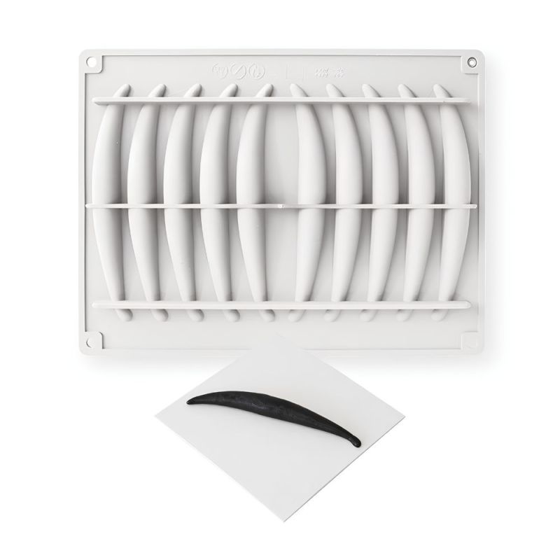 Moule silicone plaque trompe-l'œil vanille