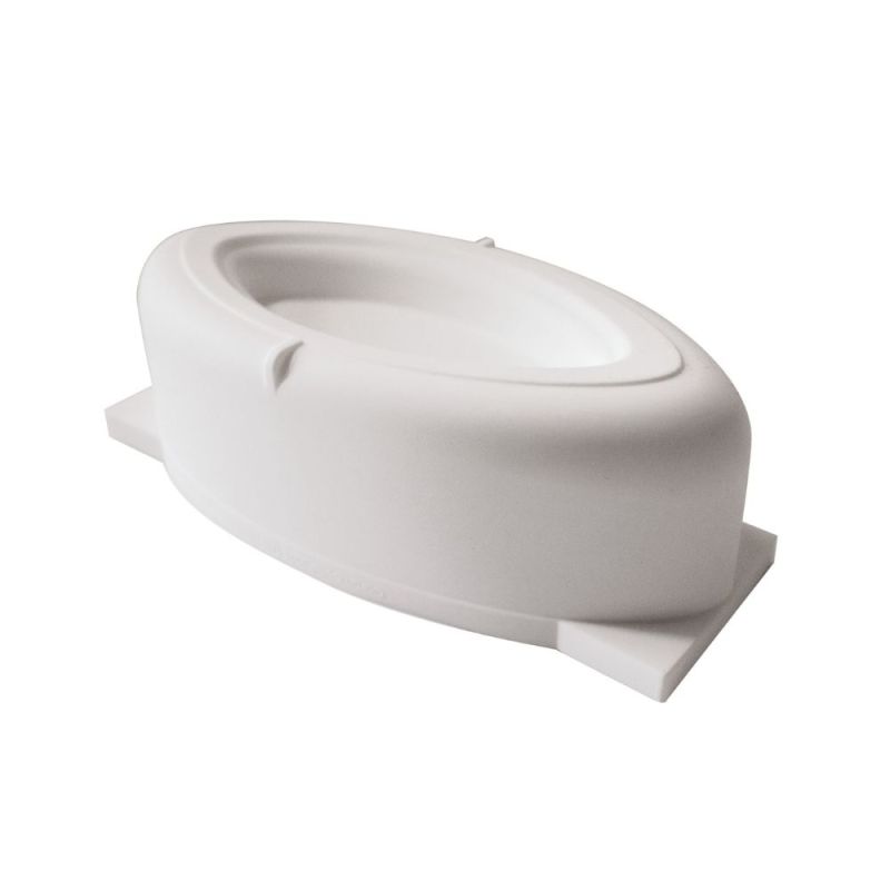 Moule silicone entremet trompe-l'œil barquette 3D