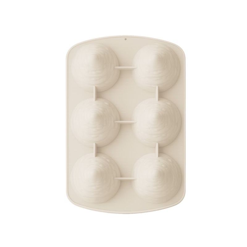 Moule silicone entremet 3D trompe-l'œilsapins de Noël