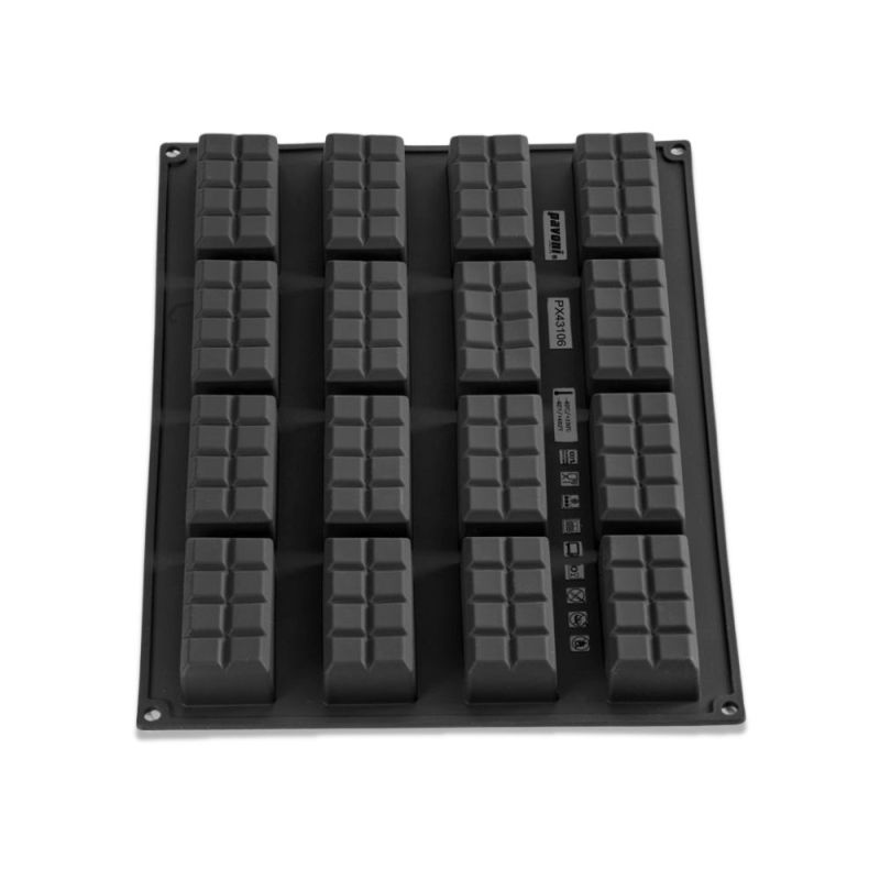 Moule silicone Pavoflex tablette chocolat Cédric Grolet
