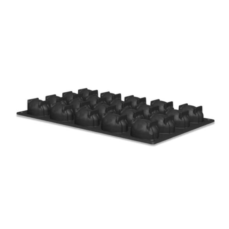 Moule silicone Pavoflex pistache trompe-l'œil Emmanuele Forcone
