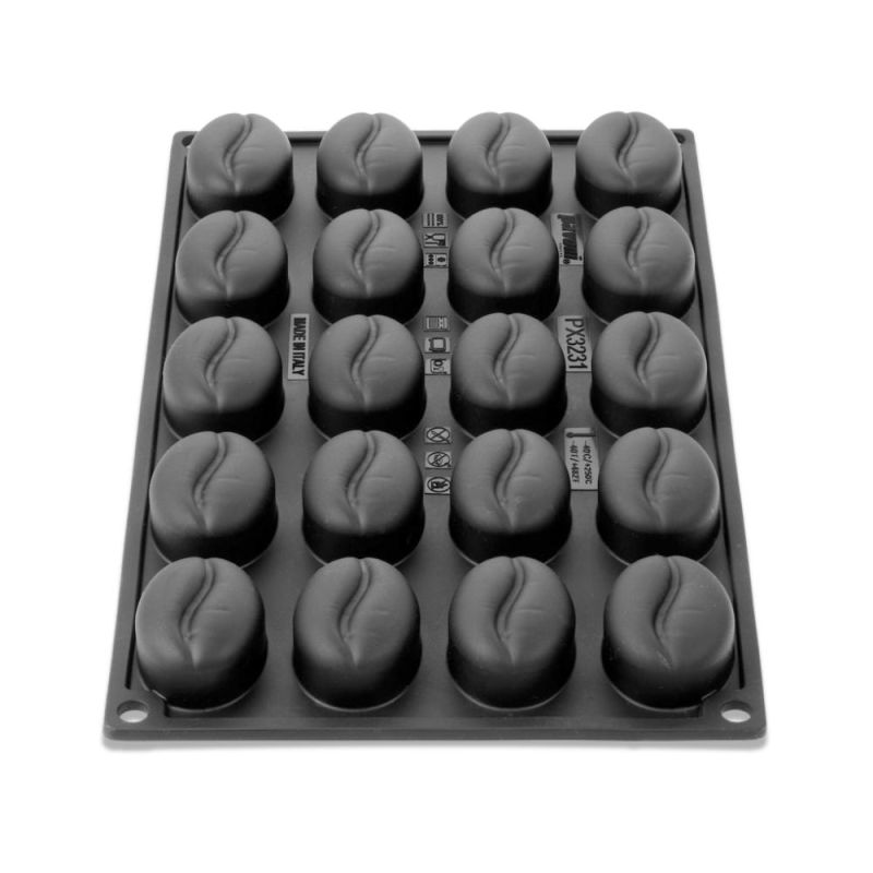 Moule silicone Pavoflex grain de café trompe-l'œil Fabrizio Fiorani