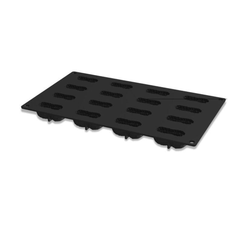 Moule silicone Pavoflex cacahuète trompe-l'œil Fabrizio Fiorani