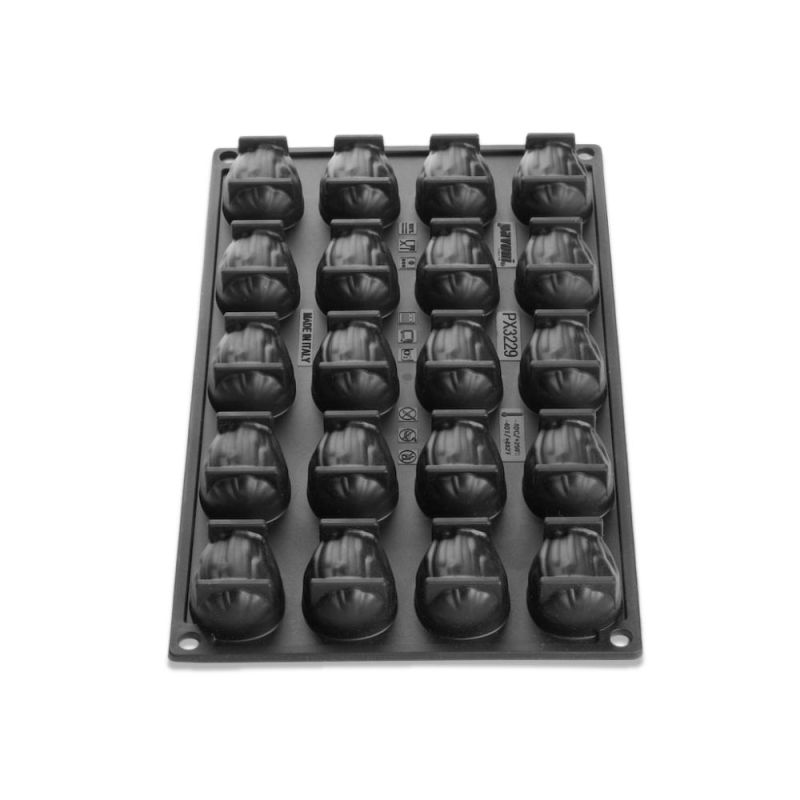 Moule silicone Pavoflex amande trompe-l'œil Emmanuele Forcone