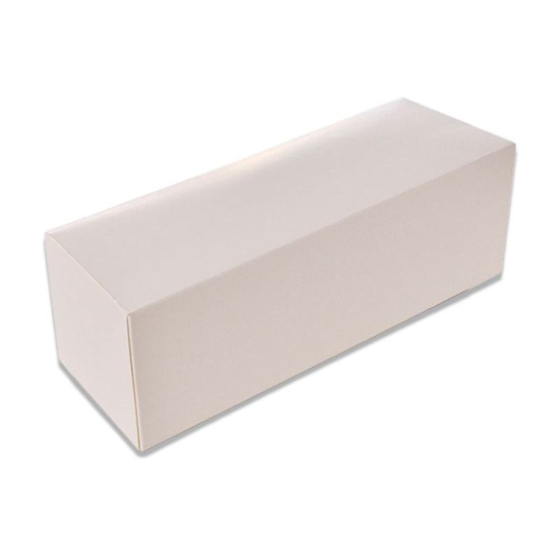 Boîte pâtissière bûche pour trompe-l'œil x50