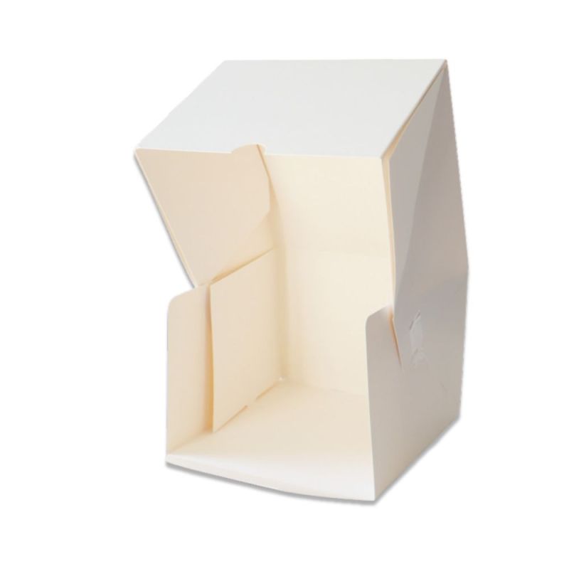 Boîte pâtissière haute pour trompe-l'œil x50