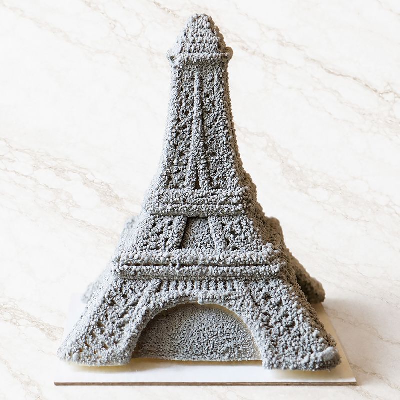 Moule silicone trompe-l'œil Tour Eiffel individuel