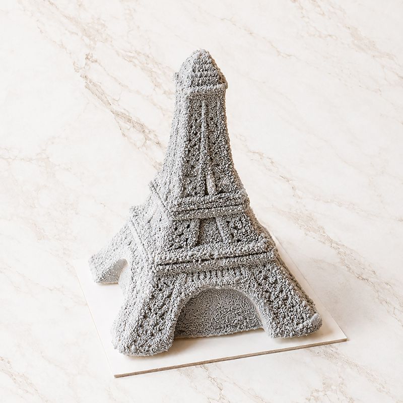 Moule silicone trompe-l'œil Tour Eiffel individuel