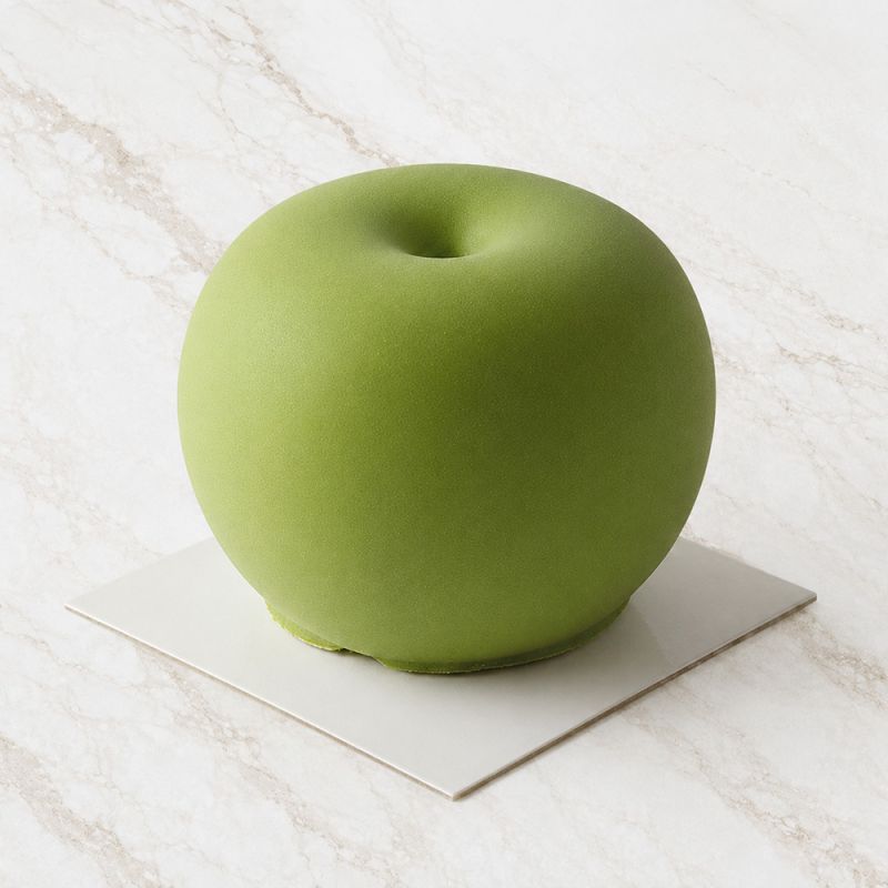 Moule silicone trompe-l'œil pomme individuel