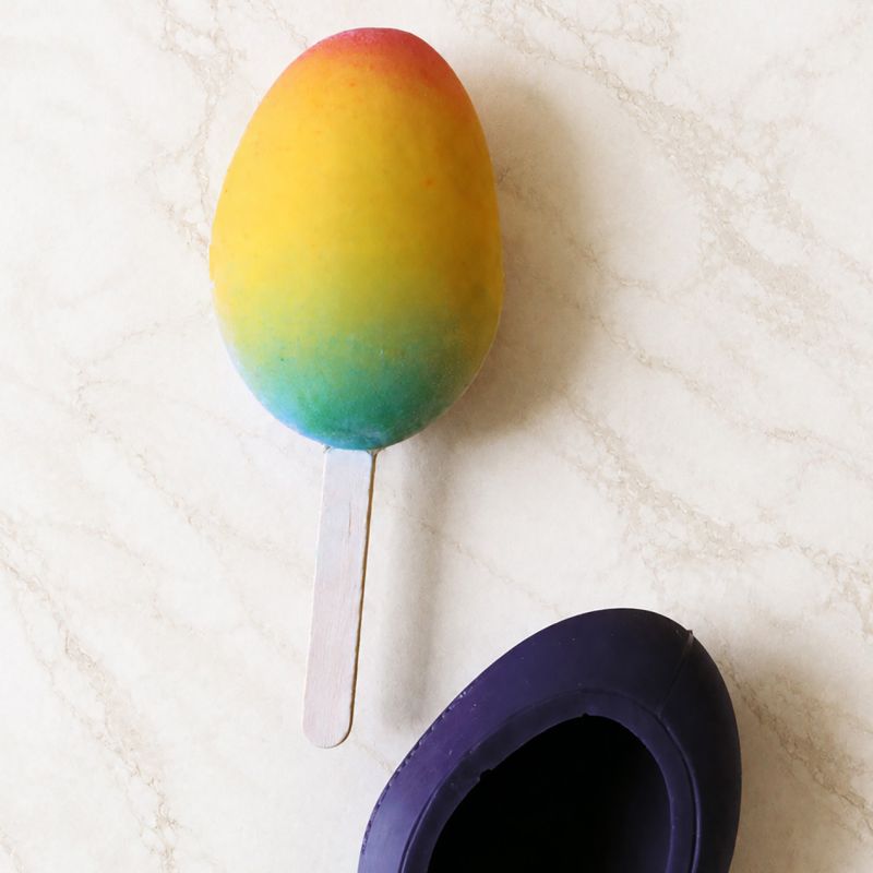 Moule silicone trompe-l'œil mangue individuel