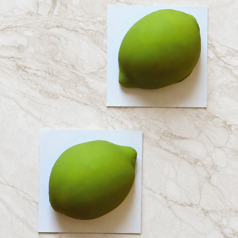 Moule silicone trompe-l'œil citron individuel