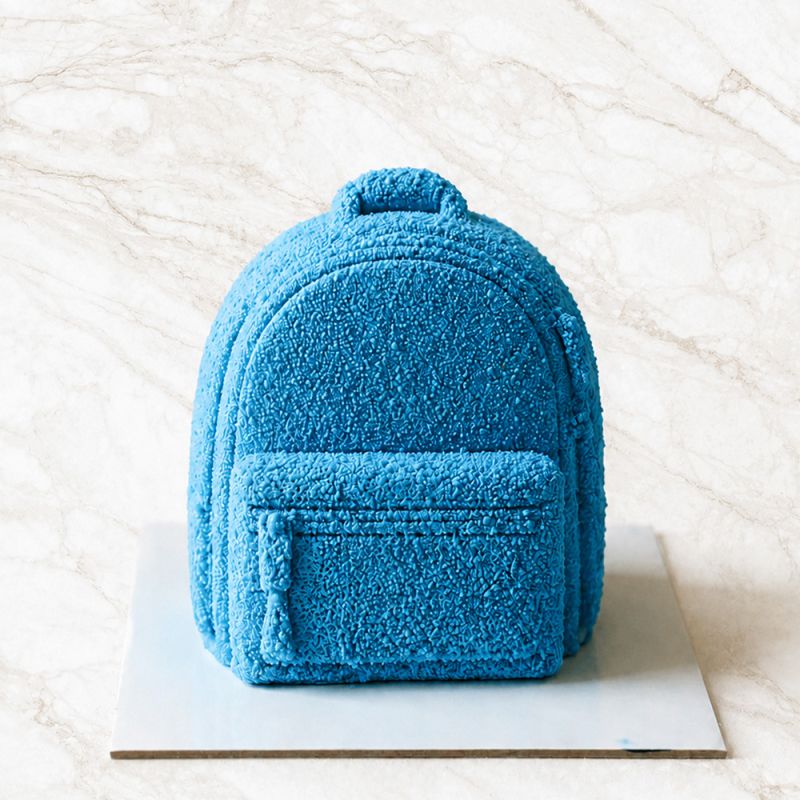 Moule silicone trompe-l'œil cartable individuel