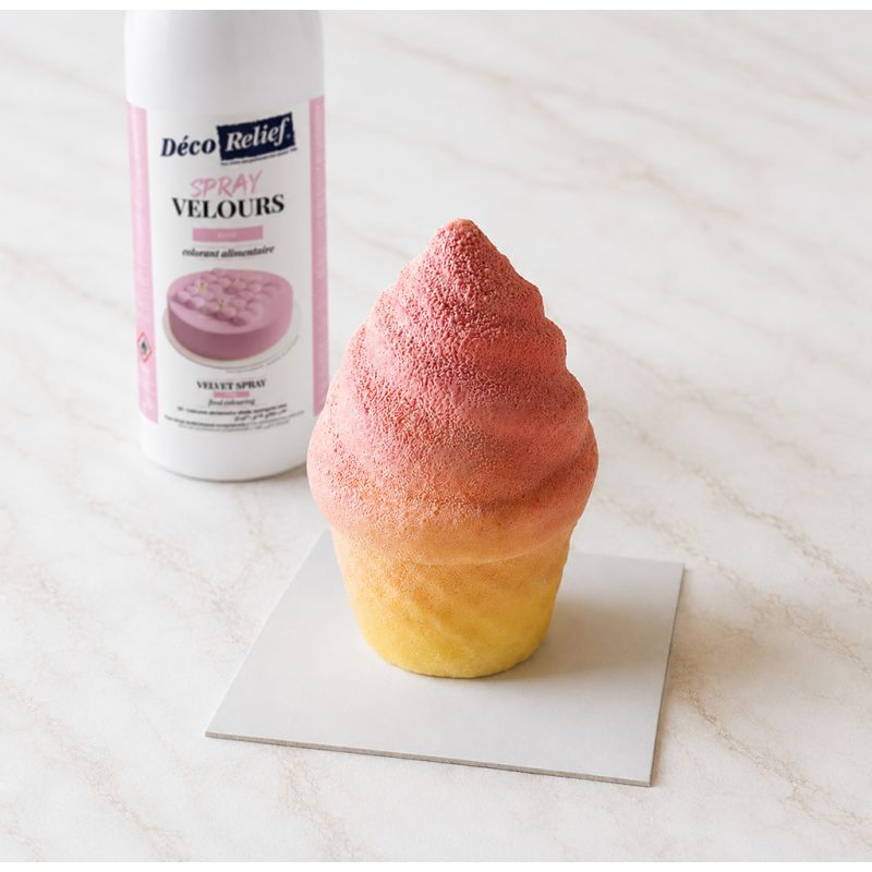Spray velours beurre de cacao rose - 400 ml