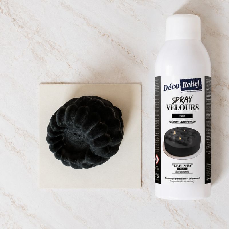 Spray velours beurre de cacao noir - 400 ml