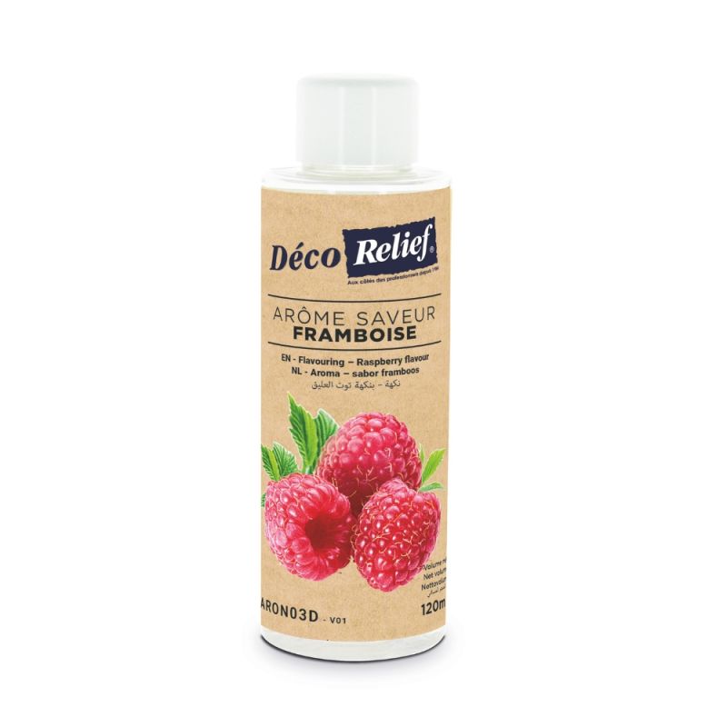 Arôme alimentaire naturel framboise - 120 ml