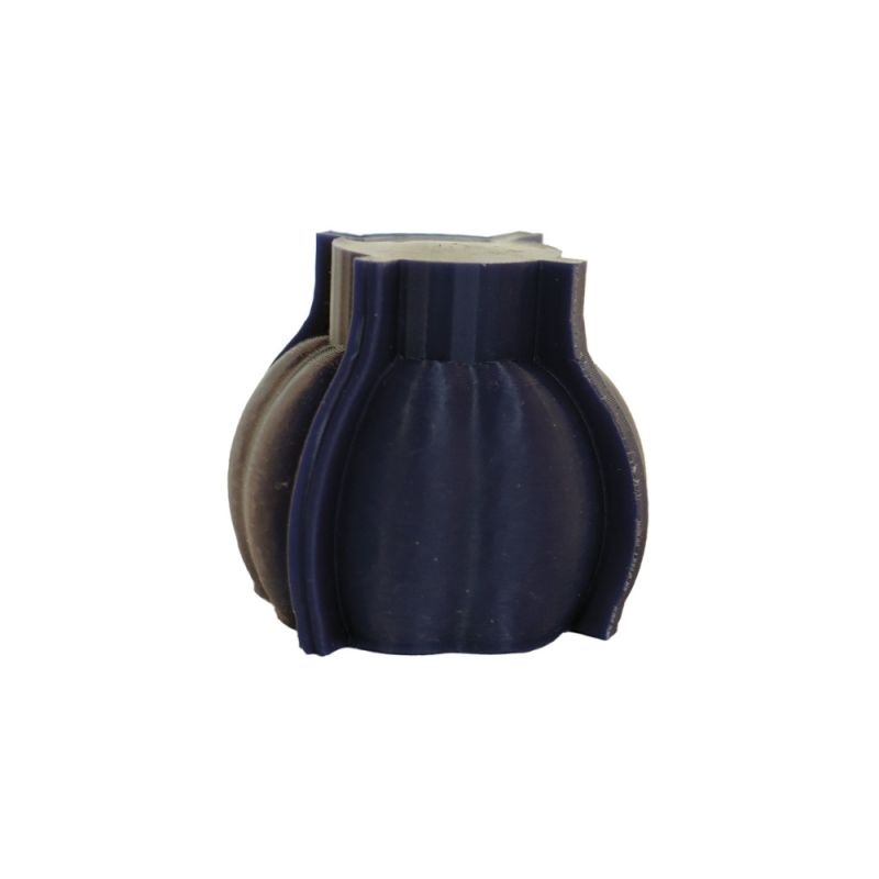 Moule silicone trompe-l'œil citrouille individuel