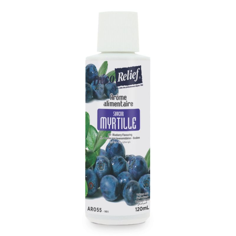 Arôme alimentaire liquide myrtille - 120 ml