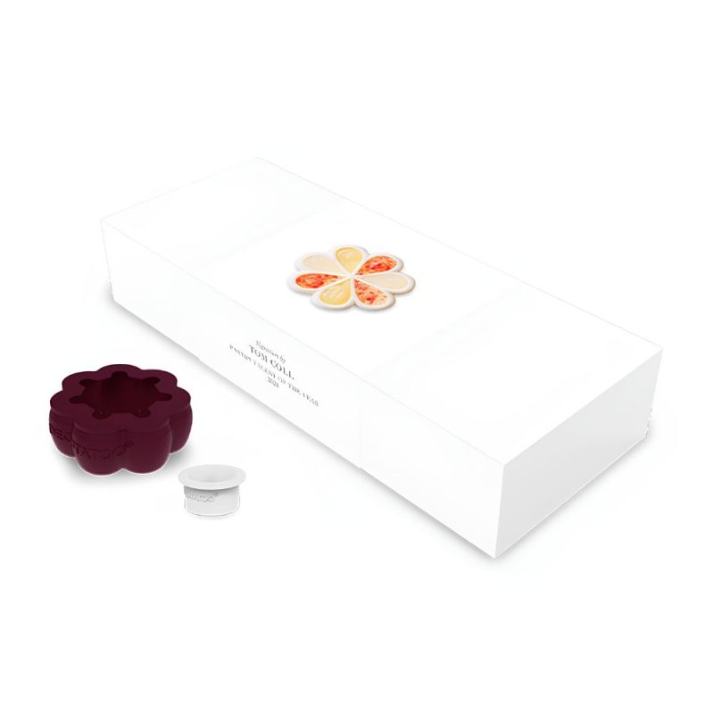 Moule silicone trompe-l’œil Lemon Flower x6 – Signature Tom Coll