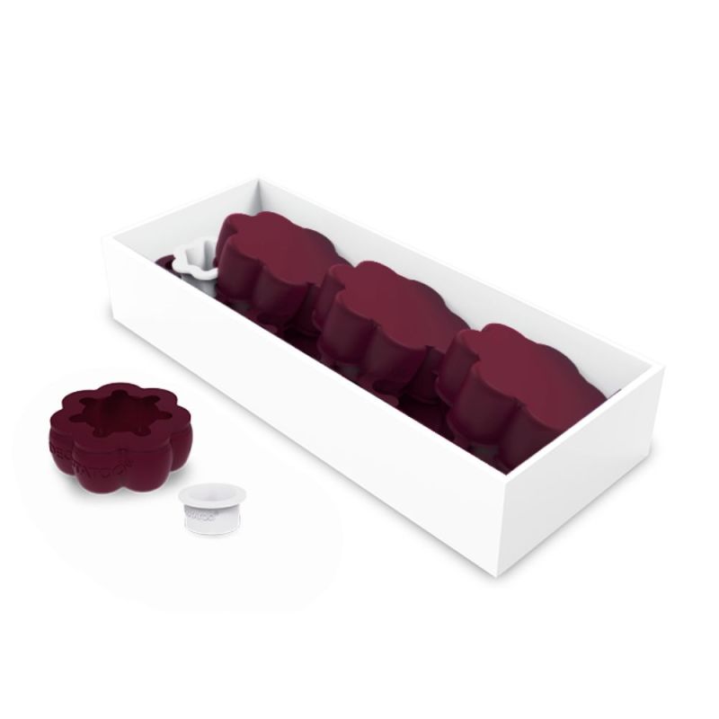 Moule silicone trompe-l’œil Lemon Flower x6 – Signature Tom Coll