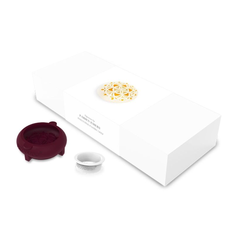 Moule silicone trompe-l’œil Alba x6 - Signature Fabien Emery
