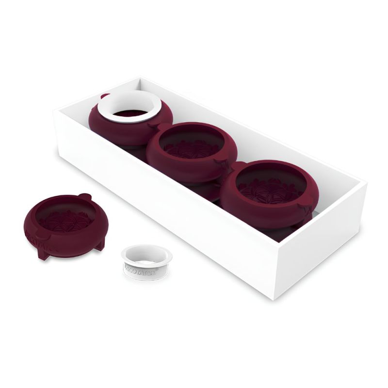 Moule silicone trompe-l’œil Alba x6 - Signature Fabien Emery