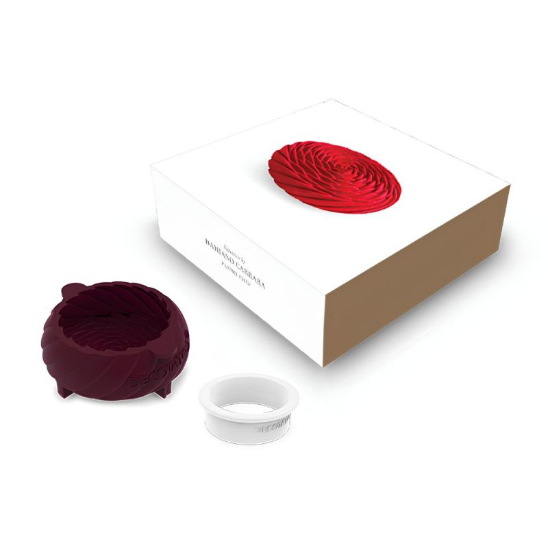 Moule silicone trompe-l’œil Amorosa Large x1 – Signature Damiano Carrara