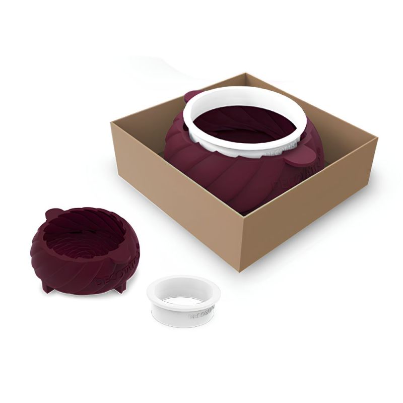 Moule silicone trompe-l’œil Amorosa Large x1 – Signature Damiano Carrara