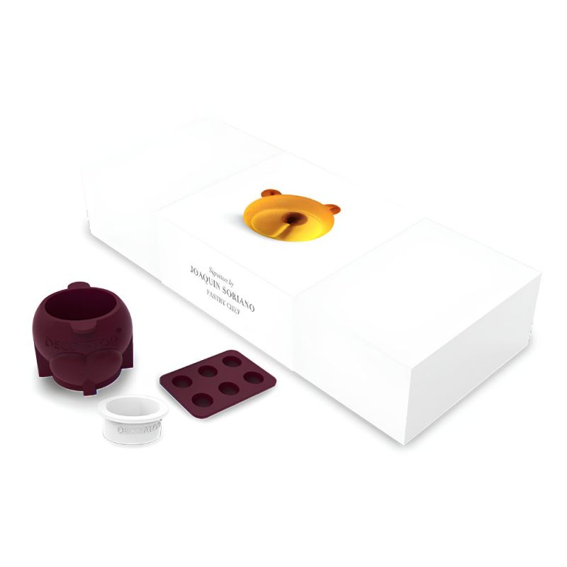 Moule silicone trompe-l’œil Ours x6 – Signature Joaquin Soriano