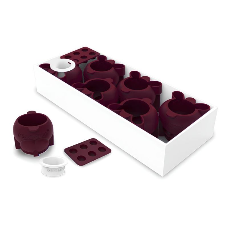 Moule silicone trompe-l’œil Ours x6 – Signature Joaquin Soriano