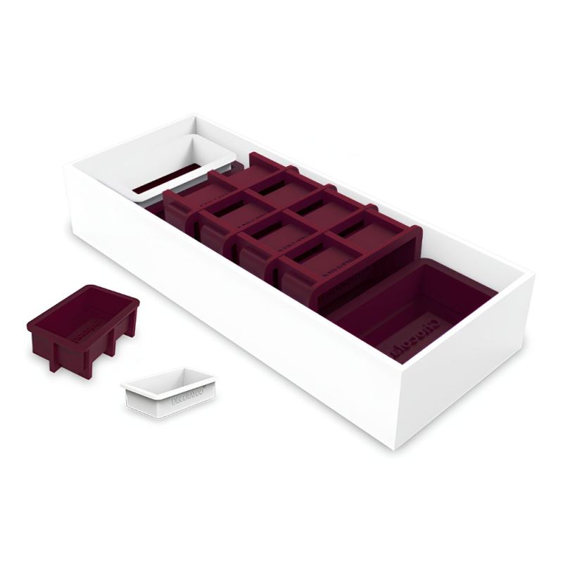 Moule silicone trompe-l’œil Tablette de chocolat x6 – Signature Eunyoung Yun