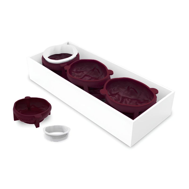 Moule silicone trompe-l’œil Cookie x6 – Signature Pierre-Henri Roullard