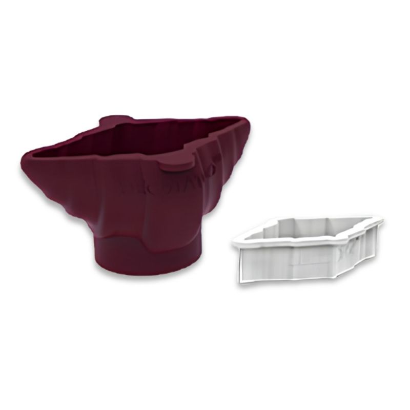 Moule silicone trompe-l’œil Croissant x6 – Signature Paul Occhipinti