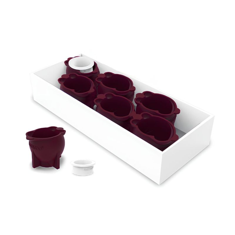 Moule silicone trompe-l’œil Petit Chat x6 – Signature Joris Vanhee