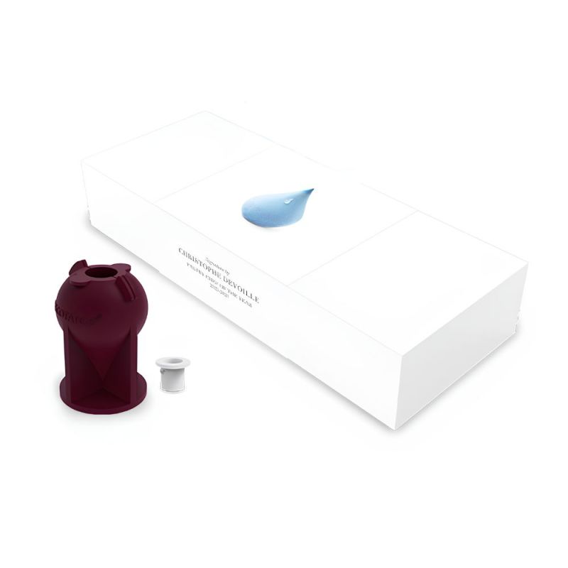 Moule silicone trompe-l’œil Goutte d’eau x5 – Signature Christophe Devoille