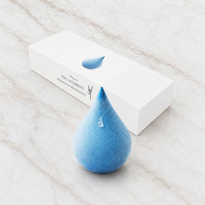 Moule silicone trompe-l’œil Goutte d’eau x5 – Signature Christophe Devoille