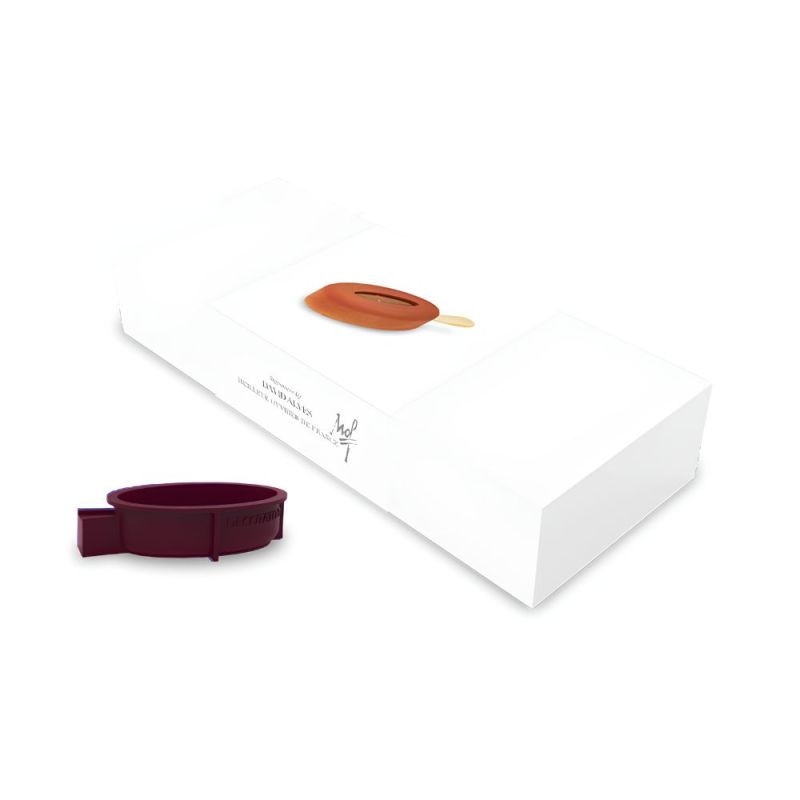 Moule silicone trompe-l’œil Esquimo Barguetta x8 – Signature David Alves