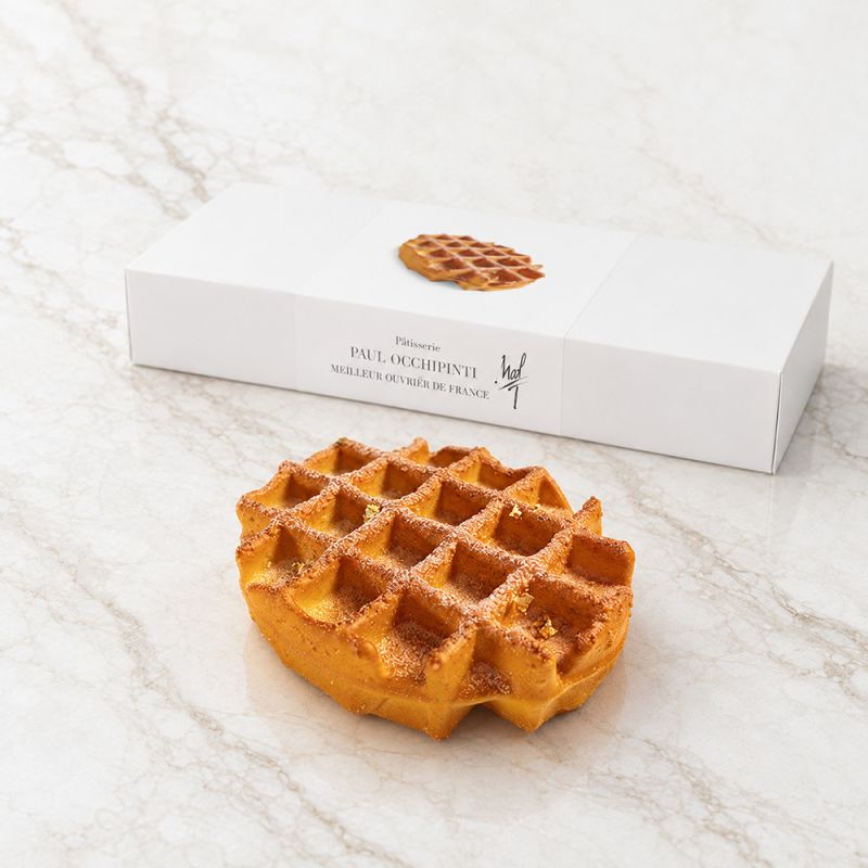 Moule silicone trompe-l’œil Gaufre x6 – Signature Fabien Emery