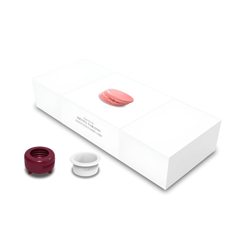 Moule silicone trompe-l’œil Macaron x6 – Signature Kenta Nakano