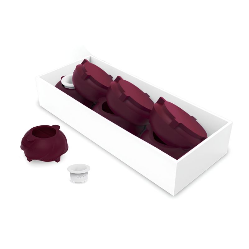 Moule silicone trompe-l’œil Rose x6 – Signature Paul Occhipinti